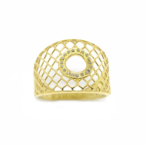 Anel Dama em Ouro 18 Kilates � 25253